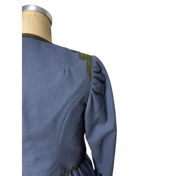 1980s Christa-Moden Salzburg wool suit in Austrian traditional style Size M - Picture 6 of 10